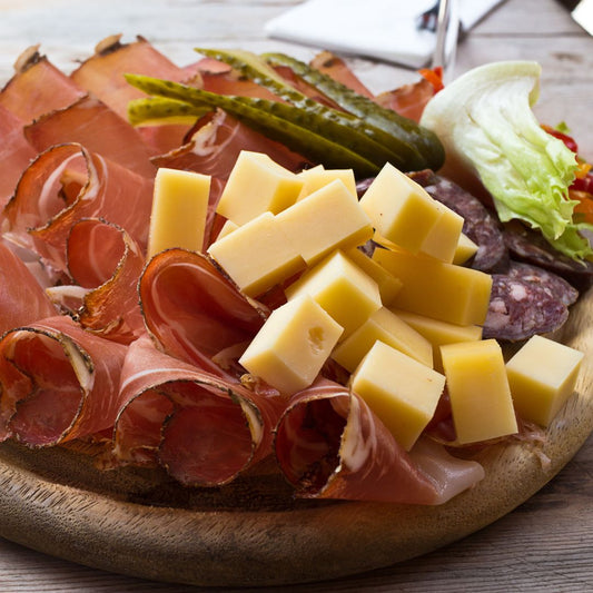 Plateau de fromages & charcuteries