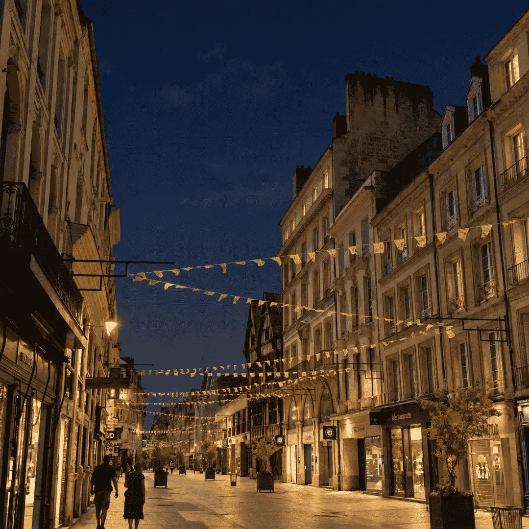 Visite guidée nocturne de Caen (1h30) – Caen à la nuit tombée Caen Visite