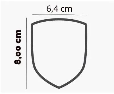 Blason patch écusson Royaume de France Caen Visite