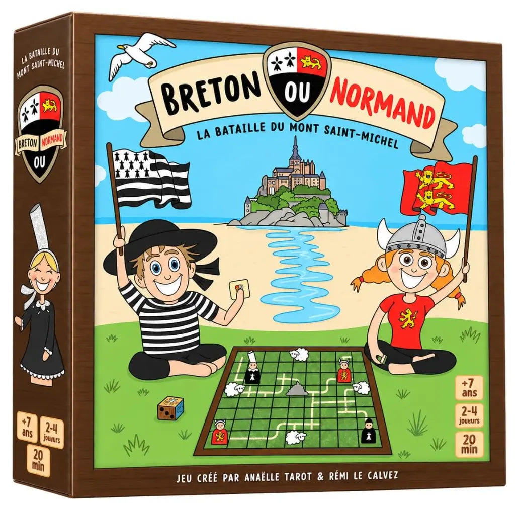 Breton ou Normand : un jeu de société autour du Mont-Saint-Michel Caen Visite