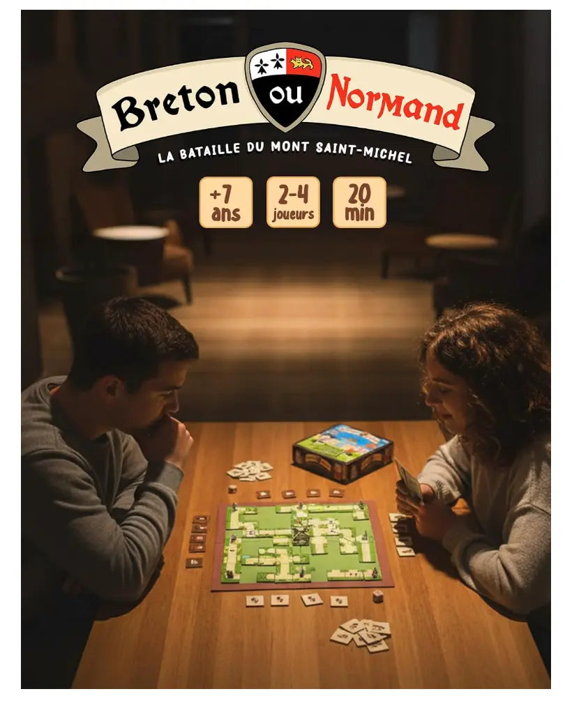 Breton ou Normand : un jeu de société autour du Mont-Saint-Michel Caen Visite