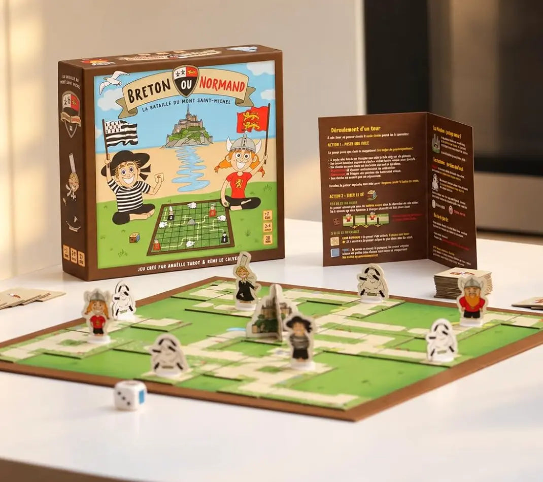 Breton ou Normand : un jeu de société autour du Mont-Saint-Michel Caen Visite