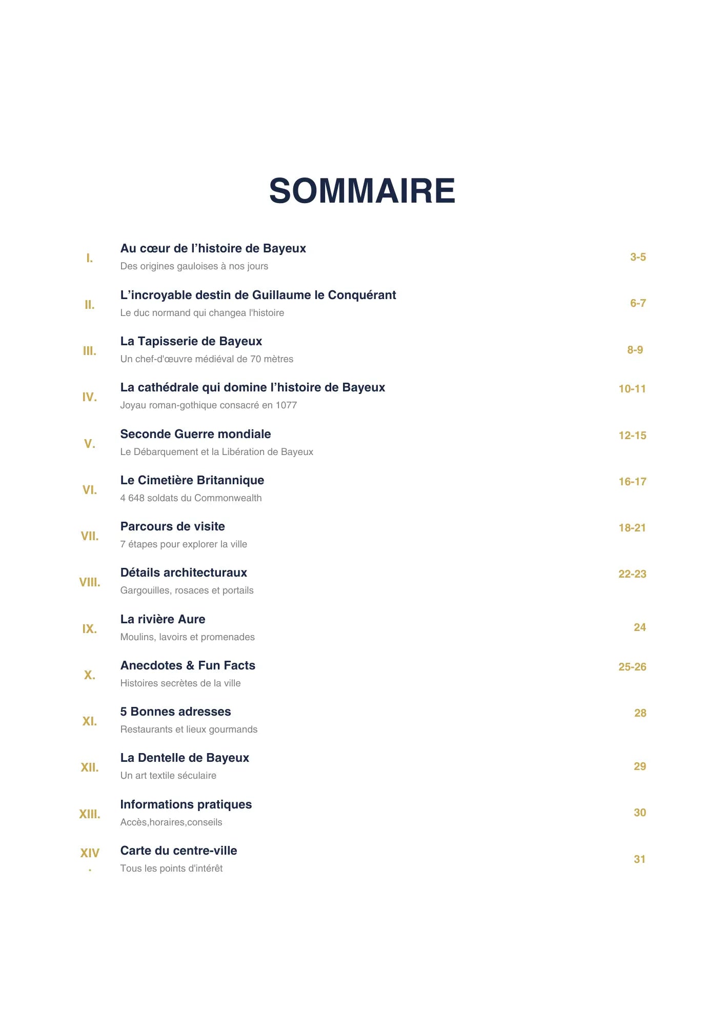 Guide Touristique de Bayeux – PDF à télécharger Caen Visite